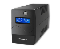 Qoltec Monolith (850VA/480W, 2xSchuko, USB, LCD, AVR) - 745080 - zdjęcie 1
